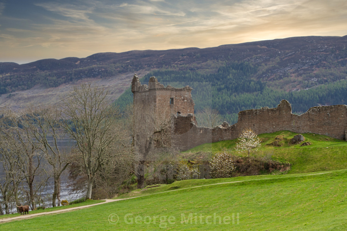 "Urquhart Castle" stock image