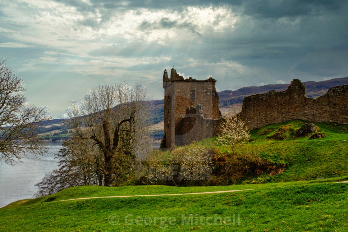 "Urquhart Castle" stock image