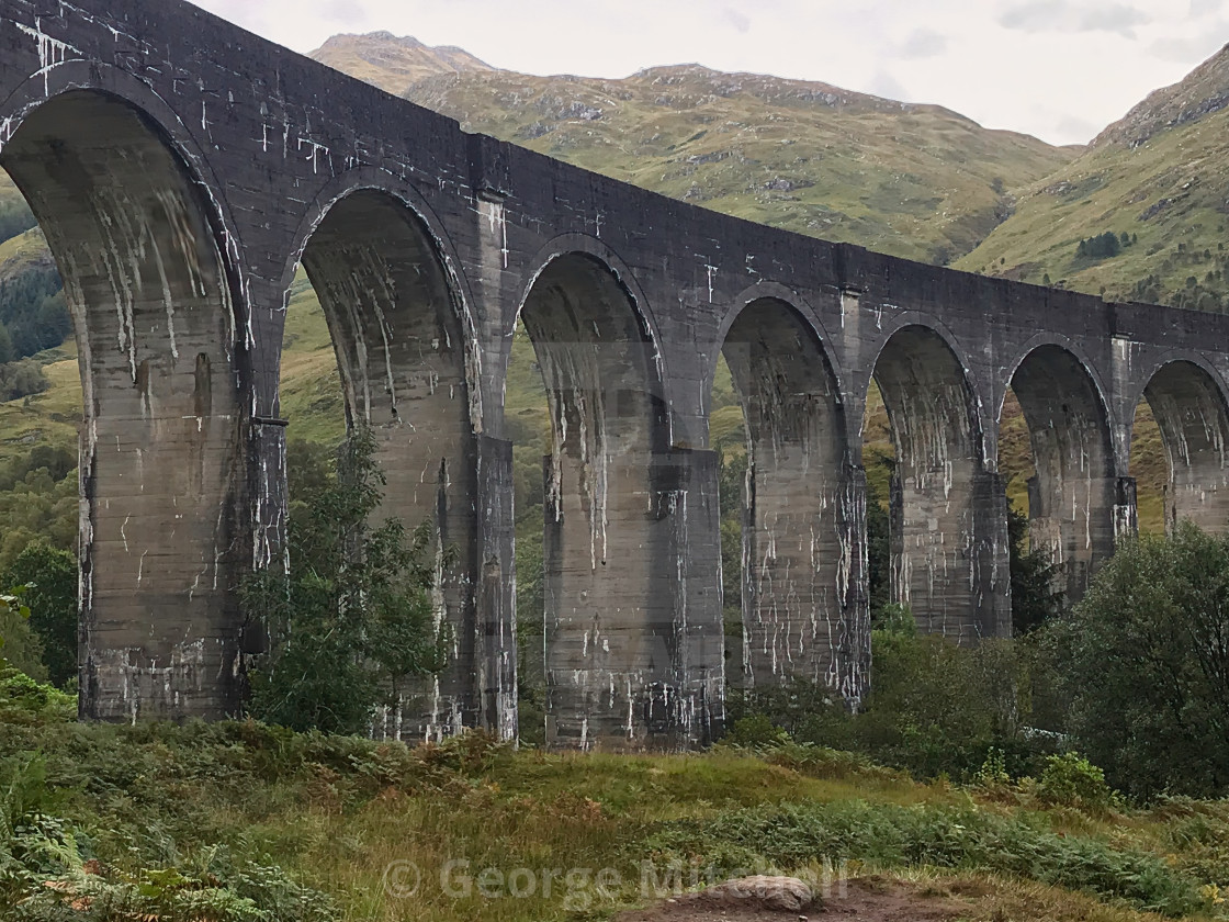 "Glenfinnan Viaduct" stock image