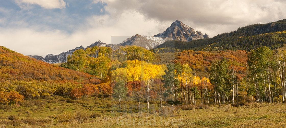 "San Juan Fall" stock image