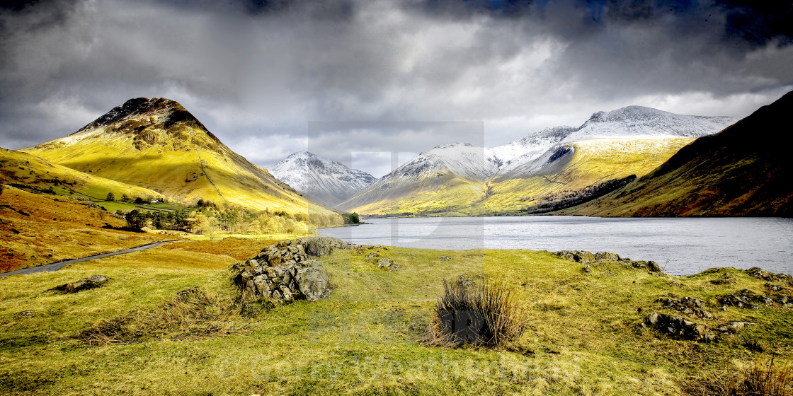 "Wast Water" by Gerry Weatherhead - $38.47 "Wast Water" stock image