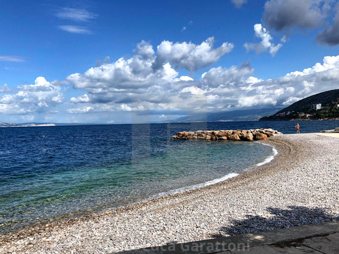"Beach in Senj, Northern Dalmatia" by Gian Luca Garattoni - $13.81 "Beach in Senj, Northern Dalmatia" stock image