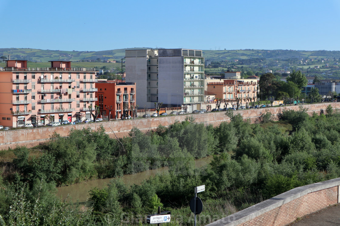 "Benevento - Lungofiume Calore" stock image