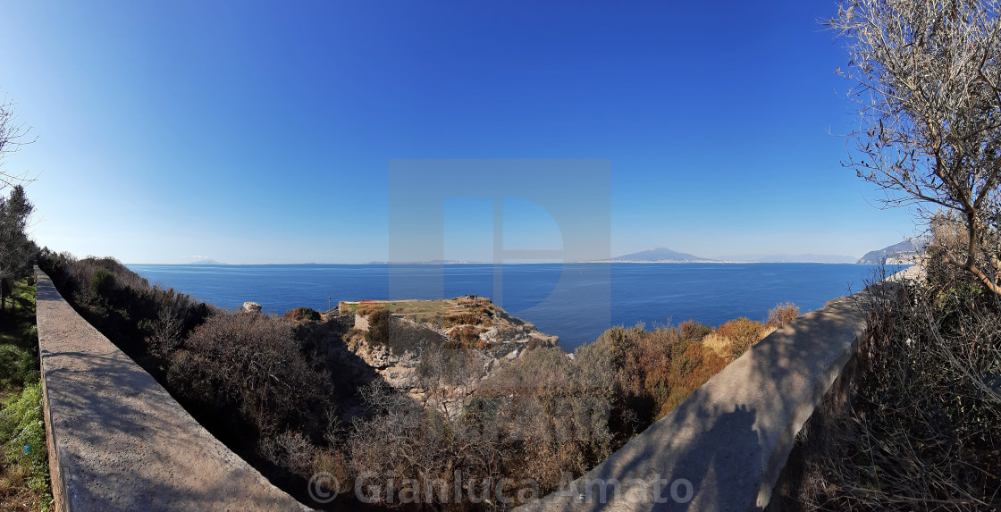 "Panoramica dei Bagni Regina Giovanna" stock image