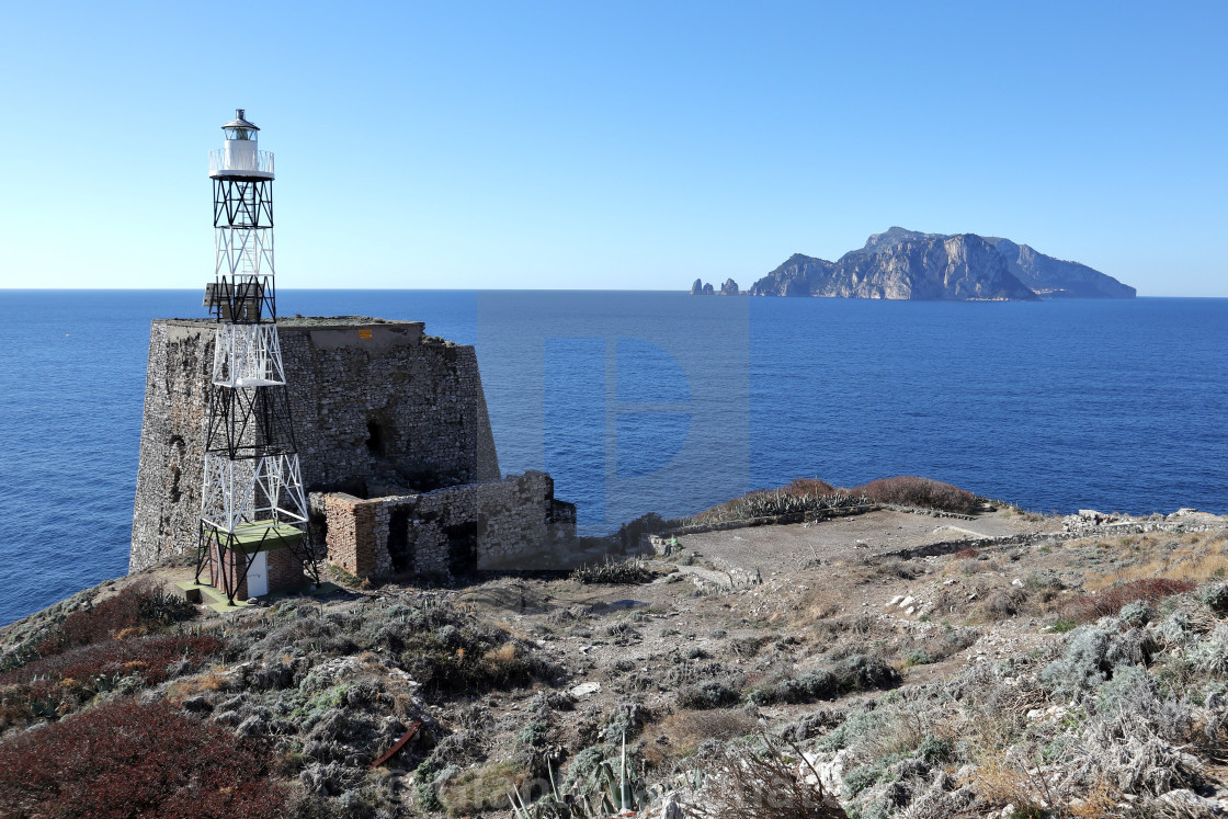 "Termini - Capri da Punta Campanella" stock image