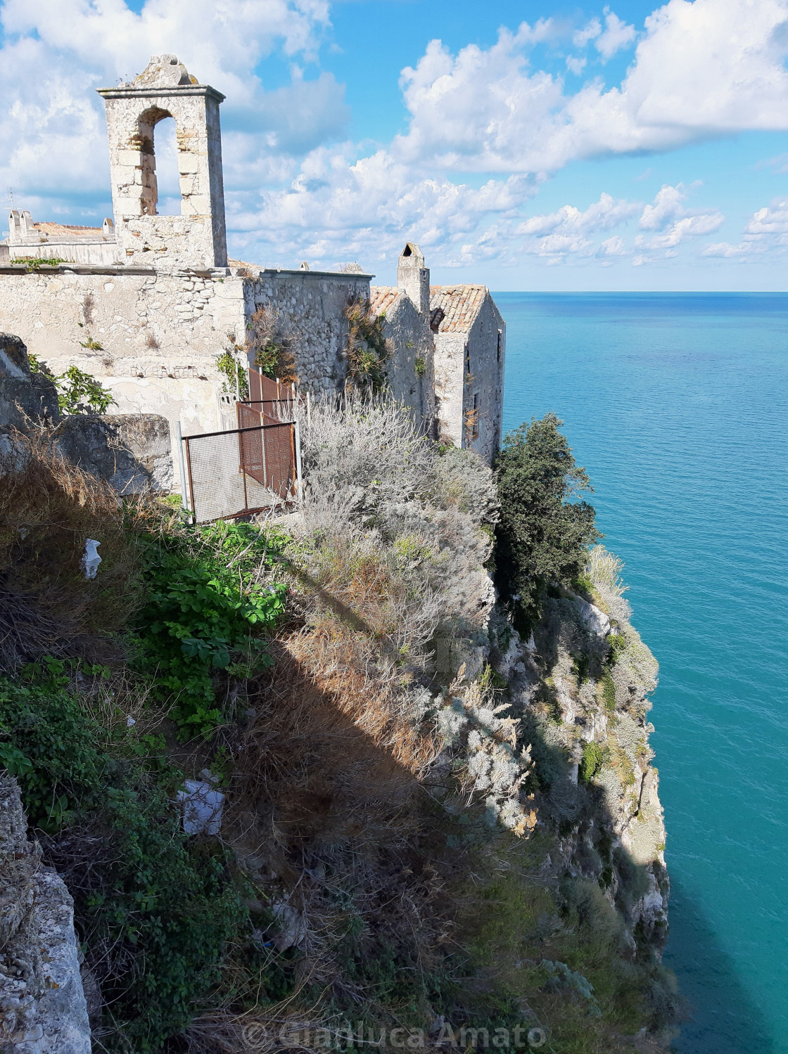 "Peschici - Costa di via Castello" stock image