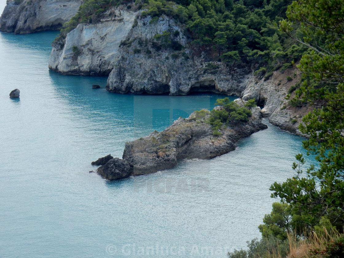 "Portogreco - Cala di Porto Greco" stock image