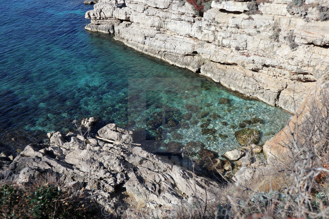 "Sorrento - Riva ai Bagni Regina Giovanna" stock image