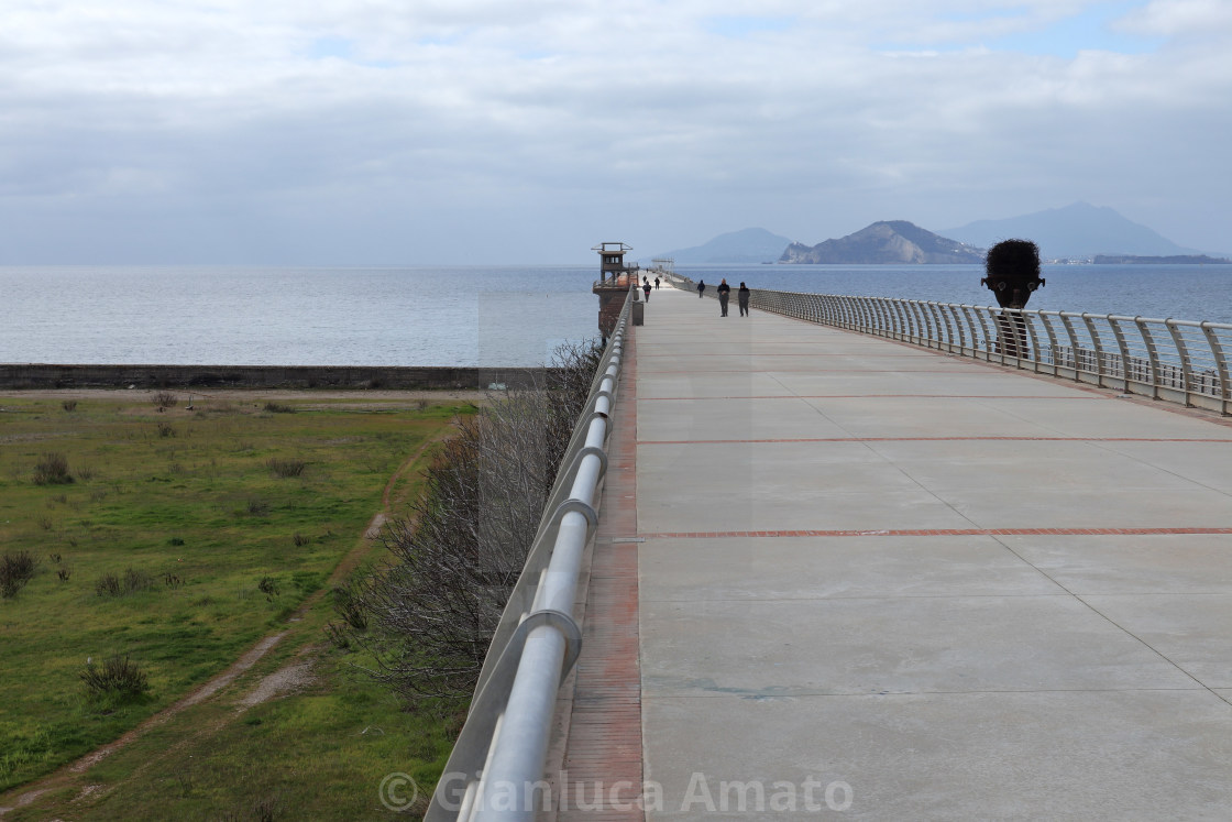 "Bagnoli - Pontile Nord" stock image