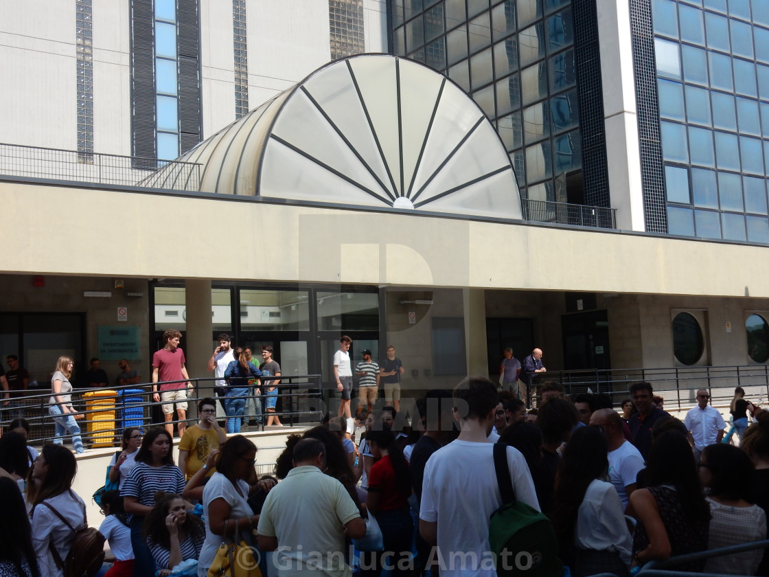 "Studenti al Politecnico di Bari" stock image