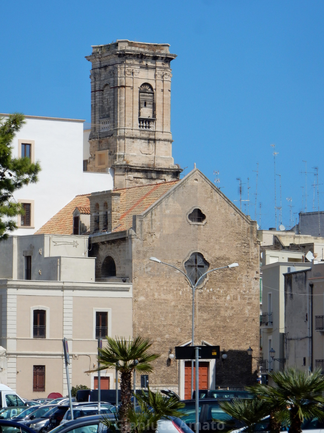 "Bari - Chiesa di Santa Chiara" stock image