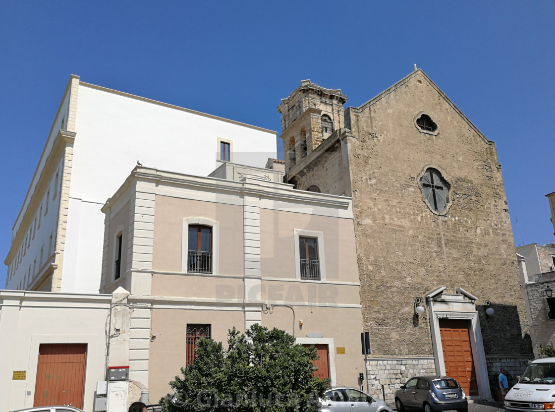 "Bari - Complesso monastico di Santa Chiara" stock image