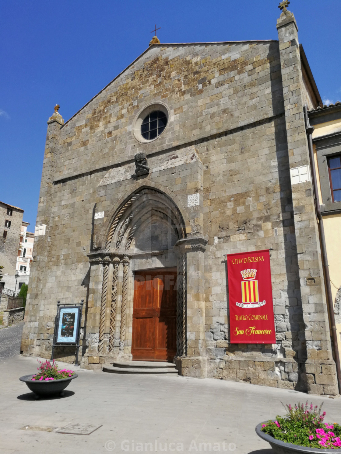 "Bolsena - Ex Chiesa di S. Francesco" stock image