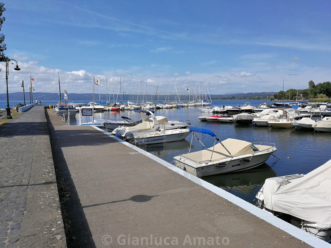 "Bolsena - Molo del lago" stock image