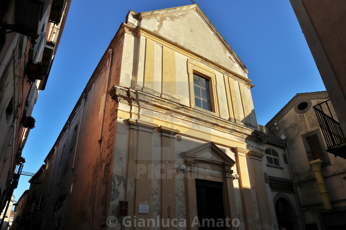 "Caiazzo - Chiesa di S. Francesco" stock image