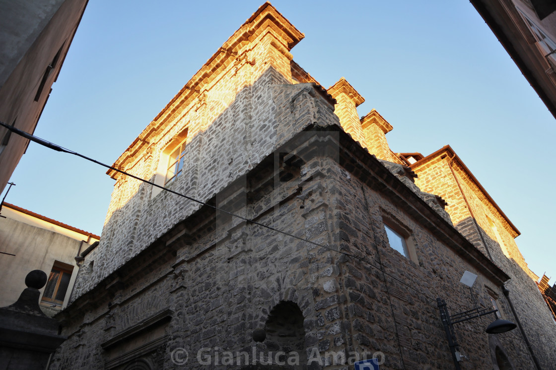 "Caiazzo - Chiesa dell'Annunziata" stock image