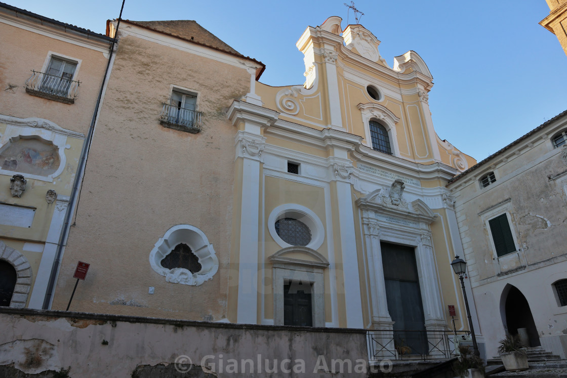 "Caiazzo - Duomo di Santa Maria Assunta" stock image