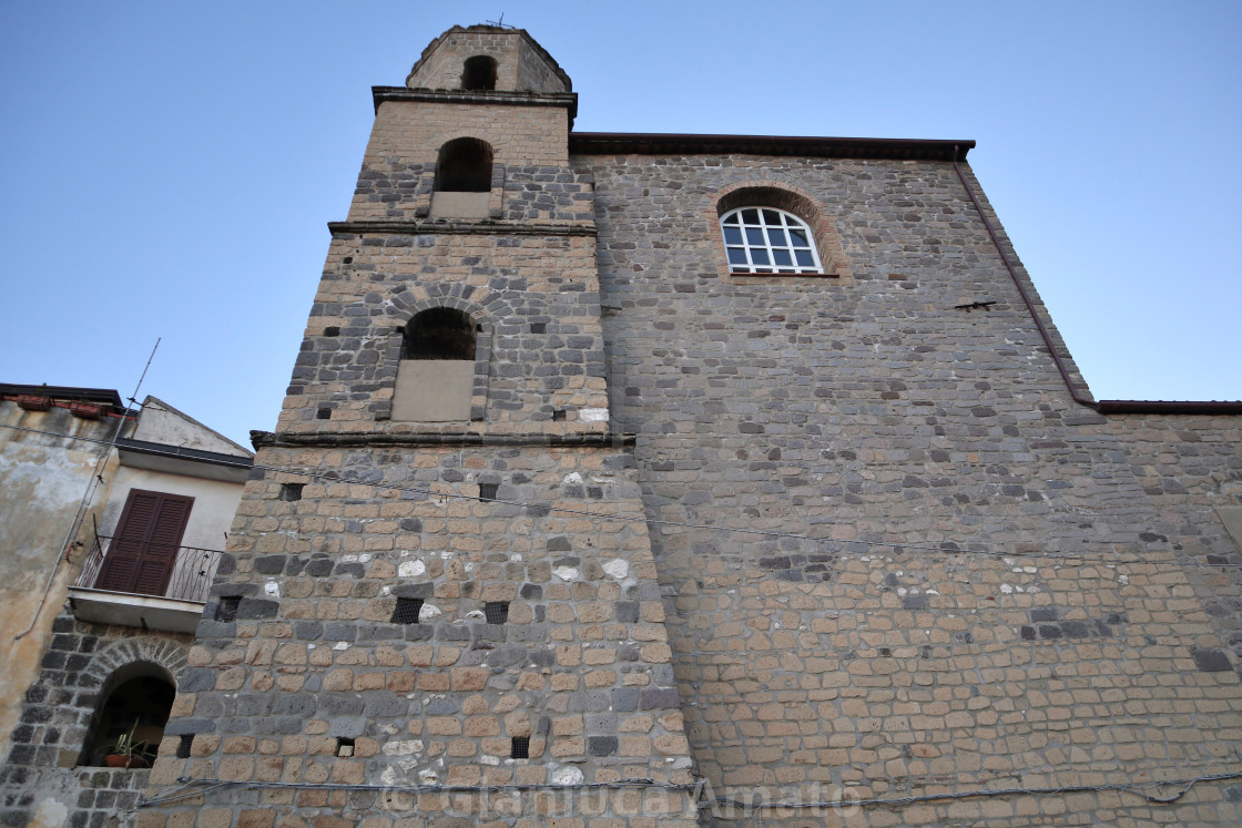 "Caiazzo - Chiesa di San Pietro del Franco" stock image