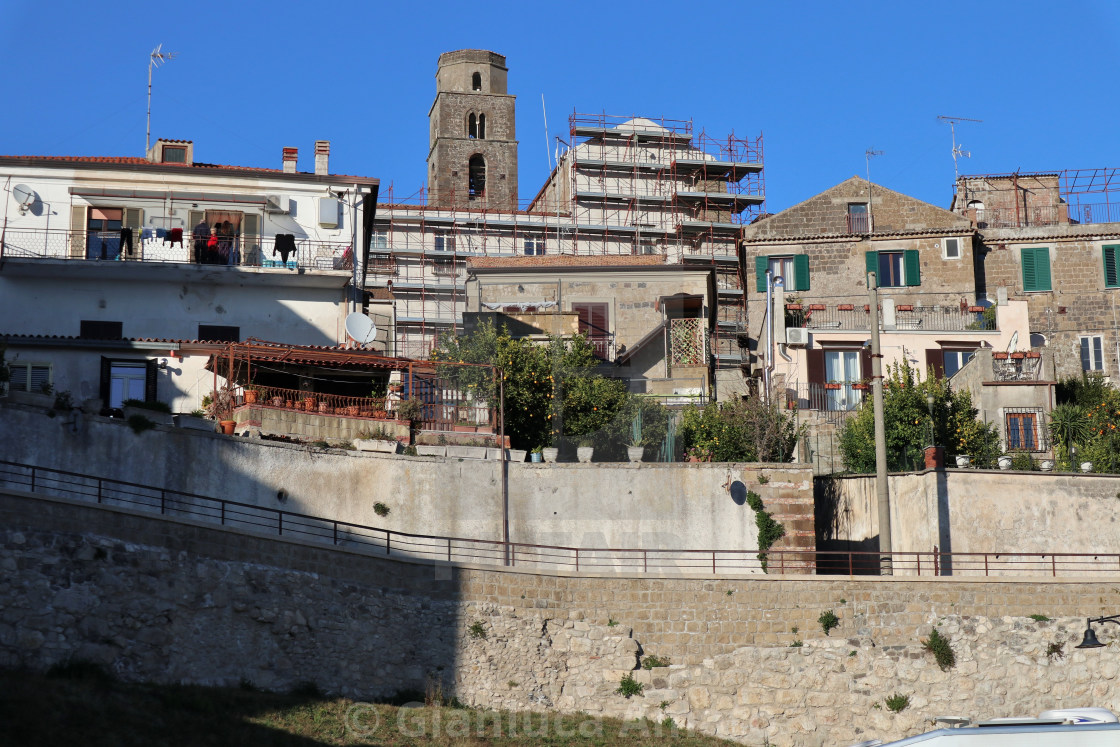 "Caiazzo - Scorcio dal parcheggio" stock image