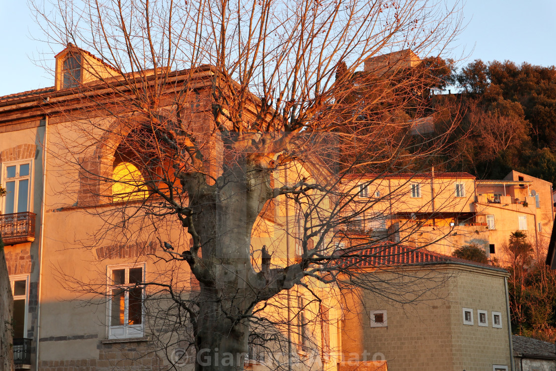 "Caiazzo - Scorcio di Palazzo Mazziotti" stock image