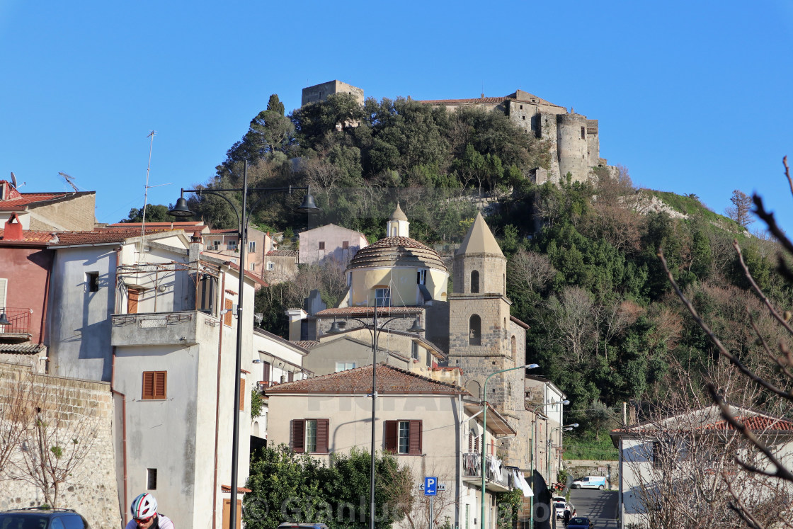 "Caiazzo - Scorcio dalla strada provinciale" stock image