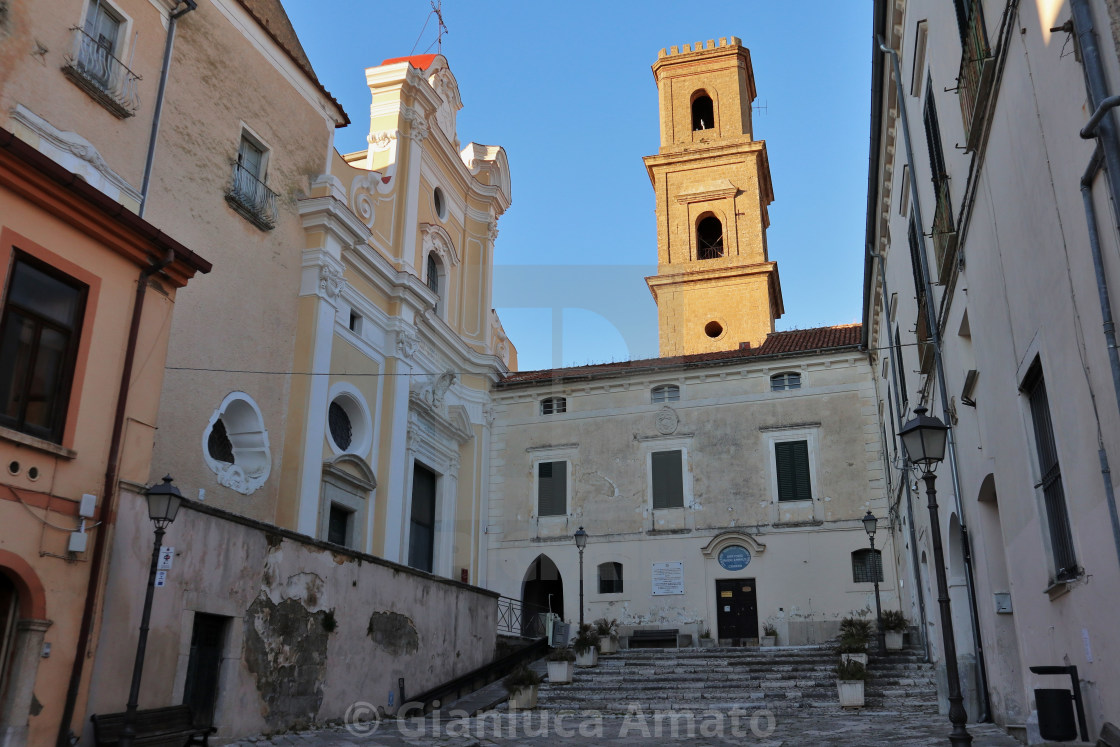 "Duomo di Caiazzo" stock image