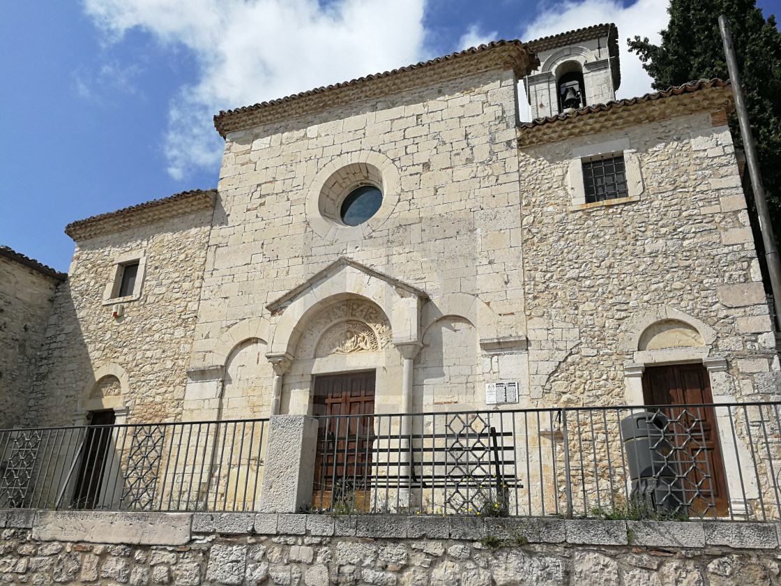 "Campobasso – Chiesa di San Bartolomeo" stock image