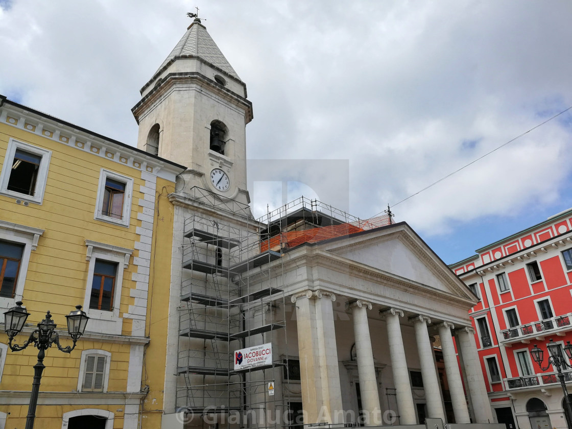 "Campobasso – Duomo della Santissima Trinità" stock image