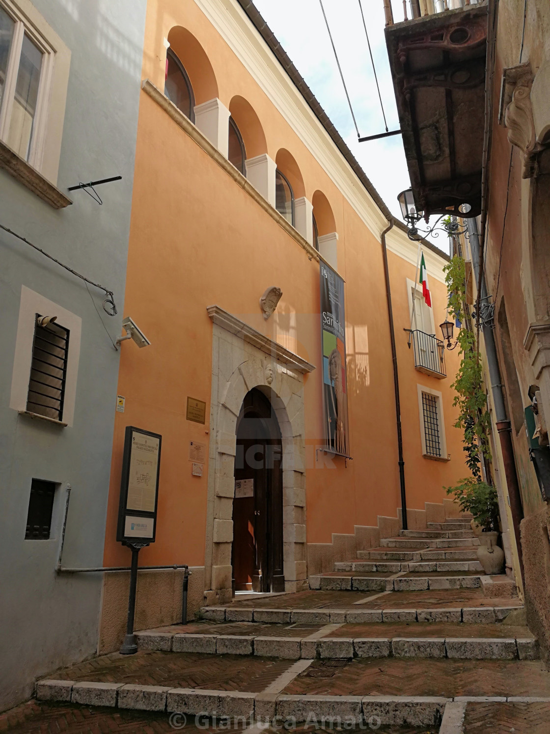 "Campobasso – Museo Sannitico in Via Chiarizia" stock image