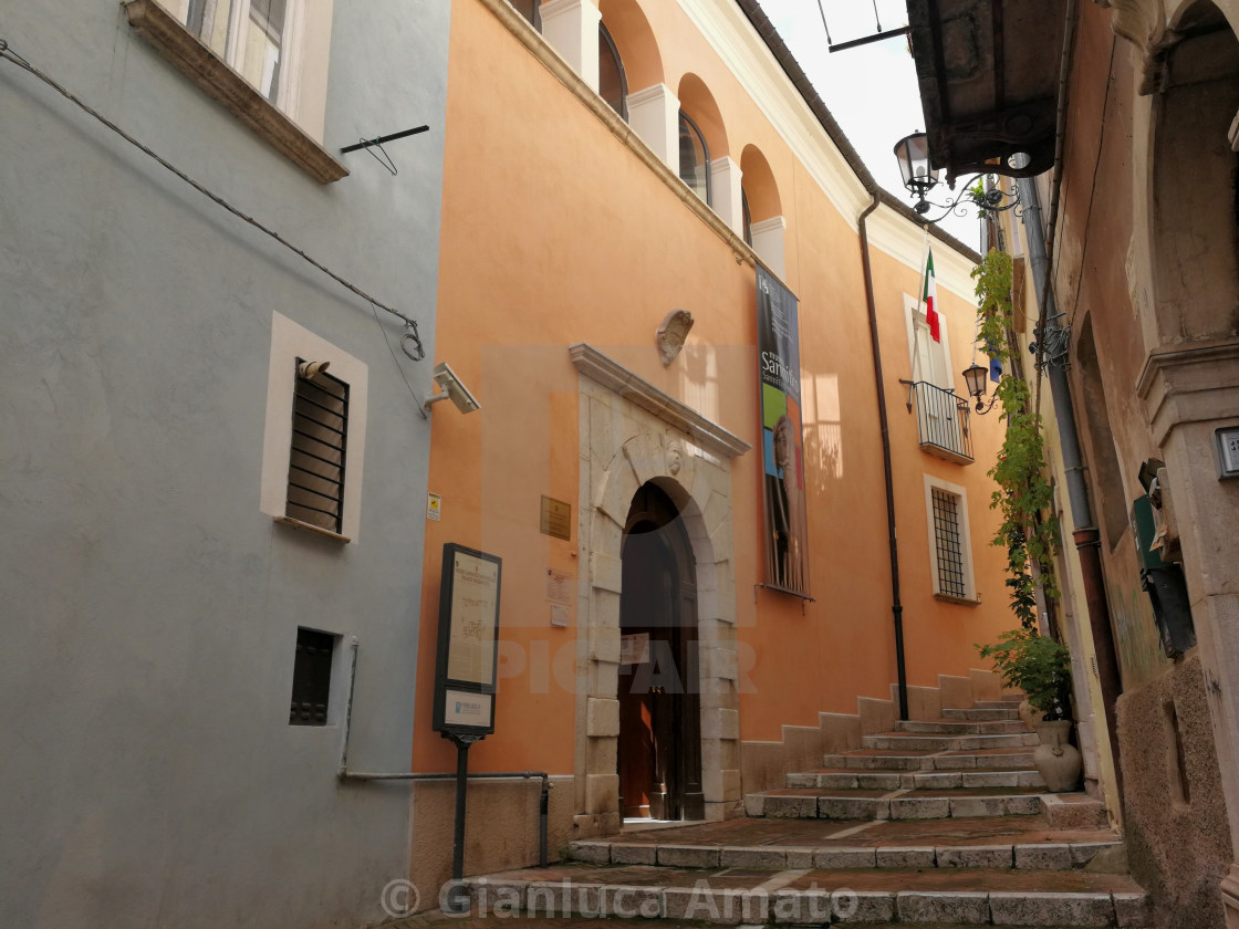 "Campobasso – Museo Sannitico Provinciale in Via Chiarizia" stock image