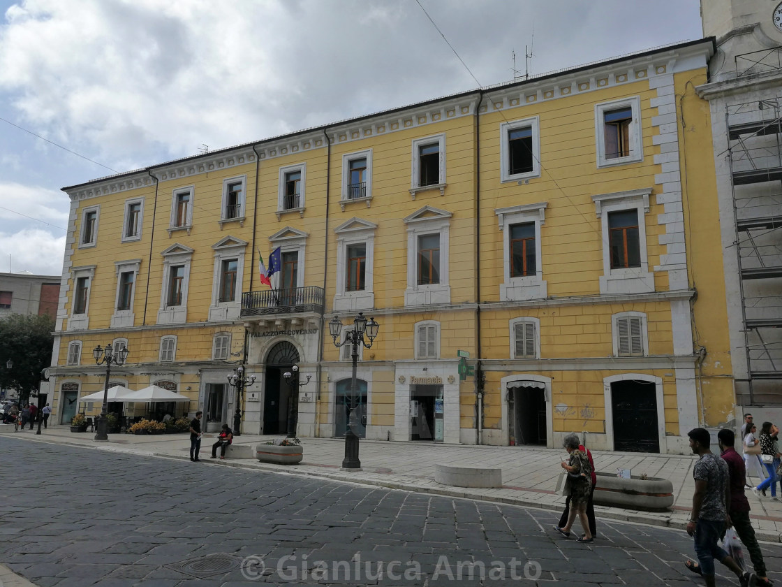 "Campobasso – Palazzo del Governo" stock image