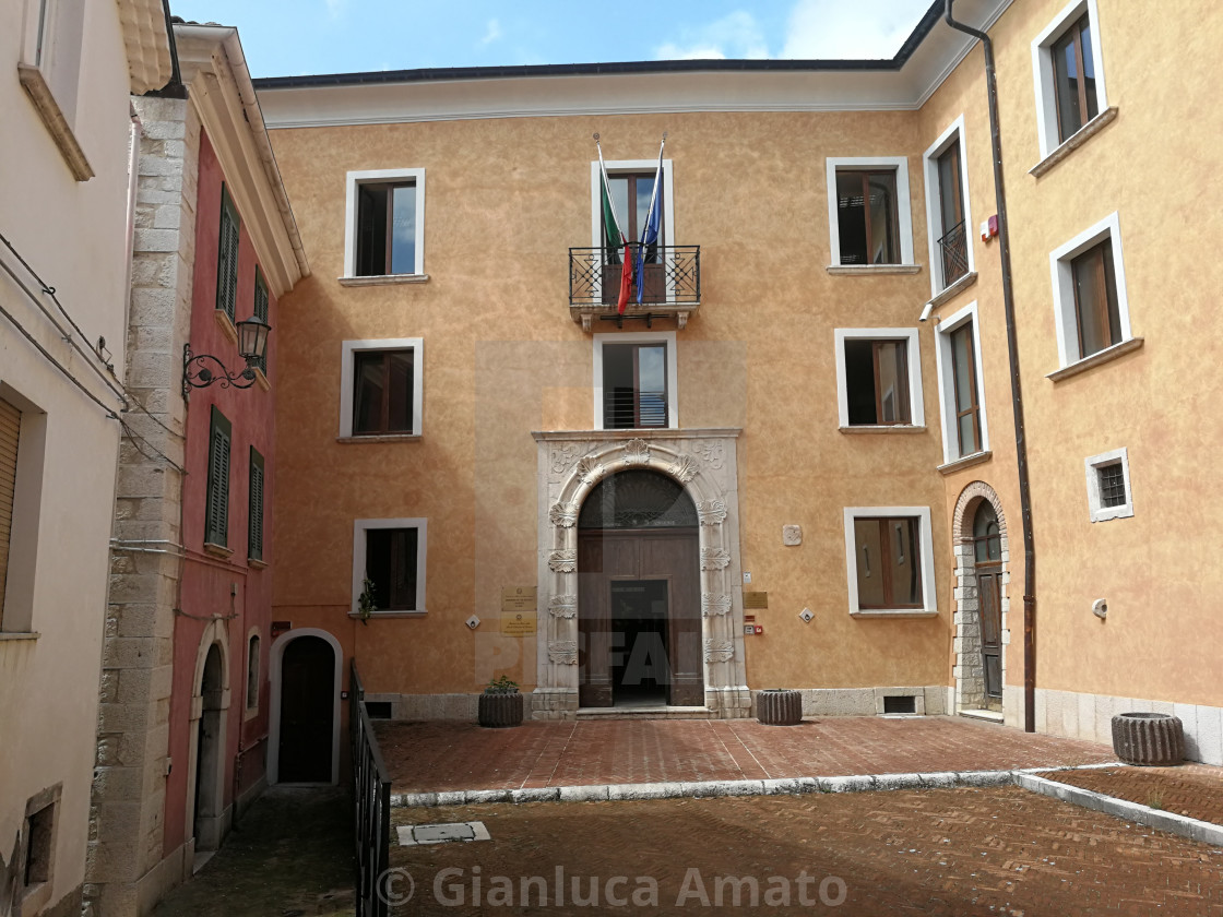 "Campobasso – Palazzo Japoce" stock image