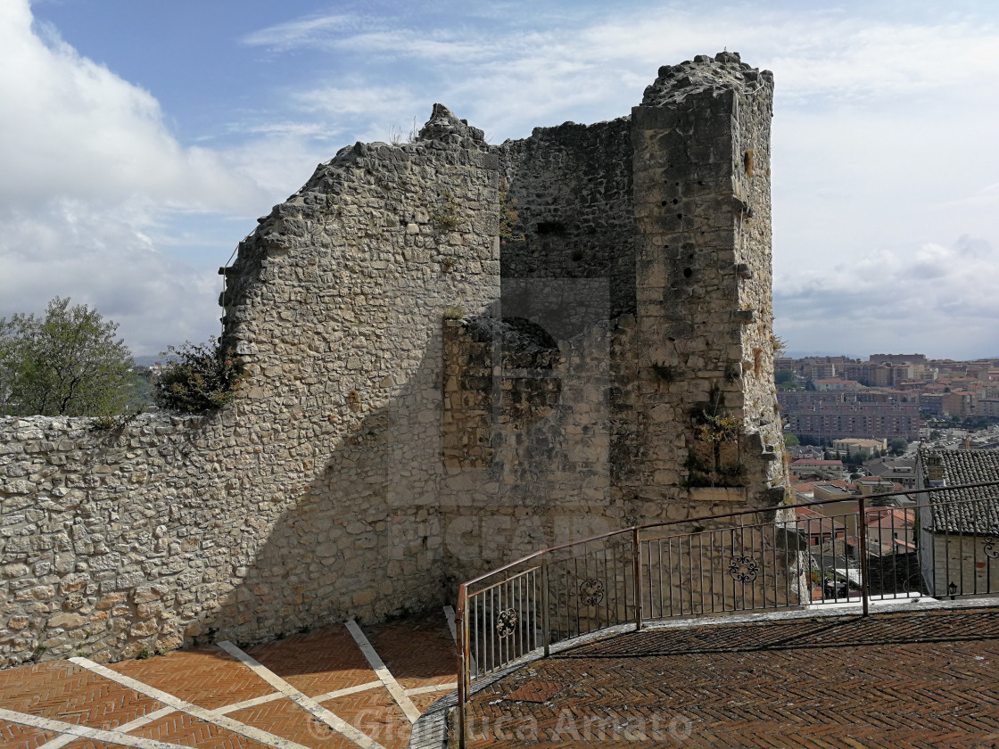 "Campobasso – Rudere di Torre Terzano" stock image