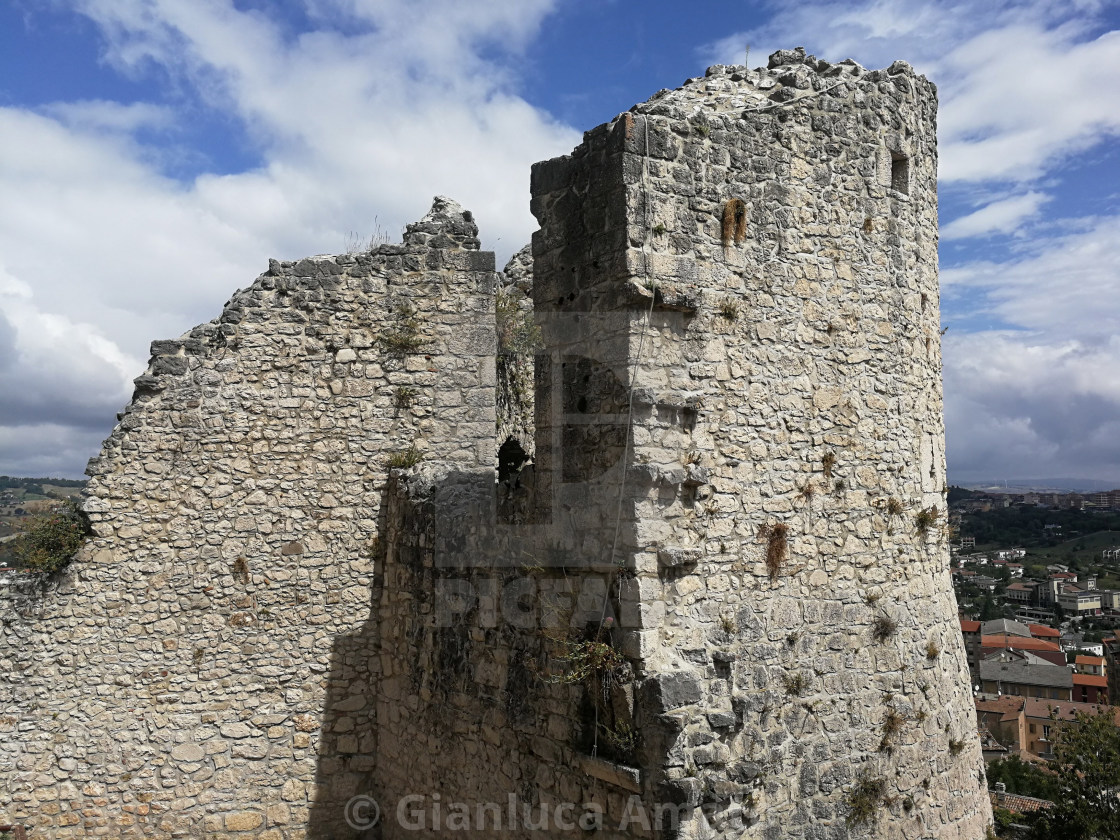 "Campobasso – Rudere della Torre Terzano" stock image