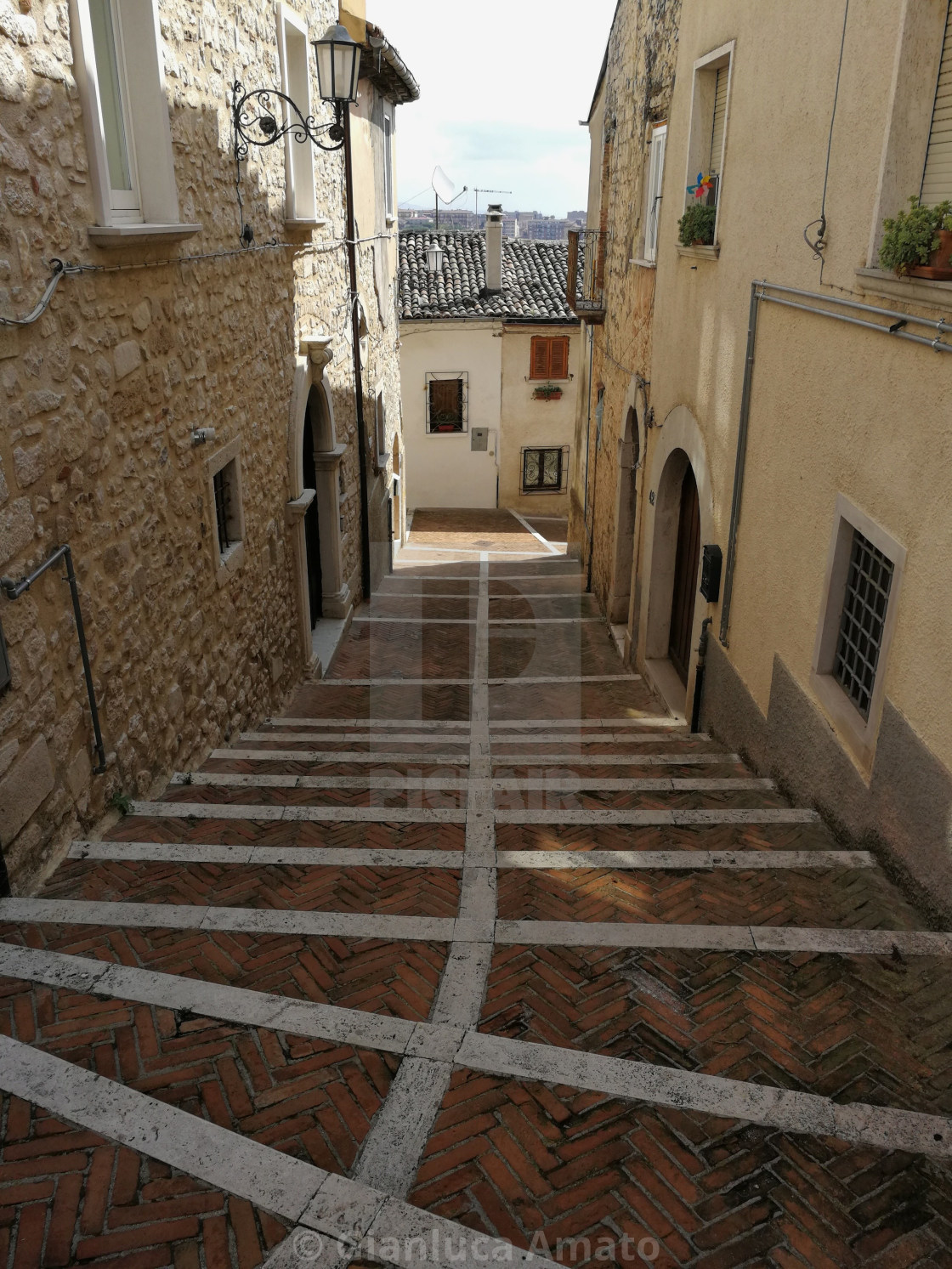 "Campobasso – Scorcio di Salita Santa Maria Maggiore" stock image