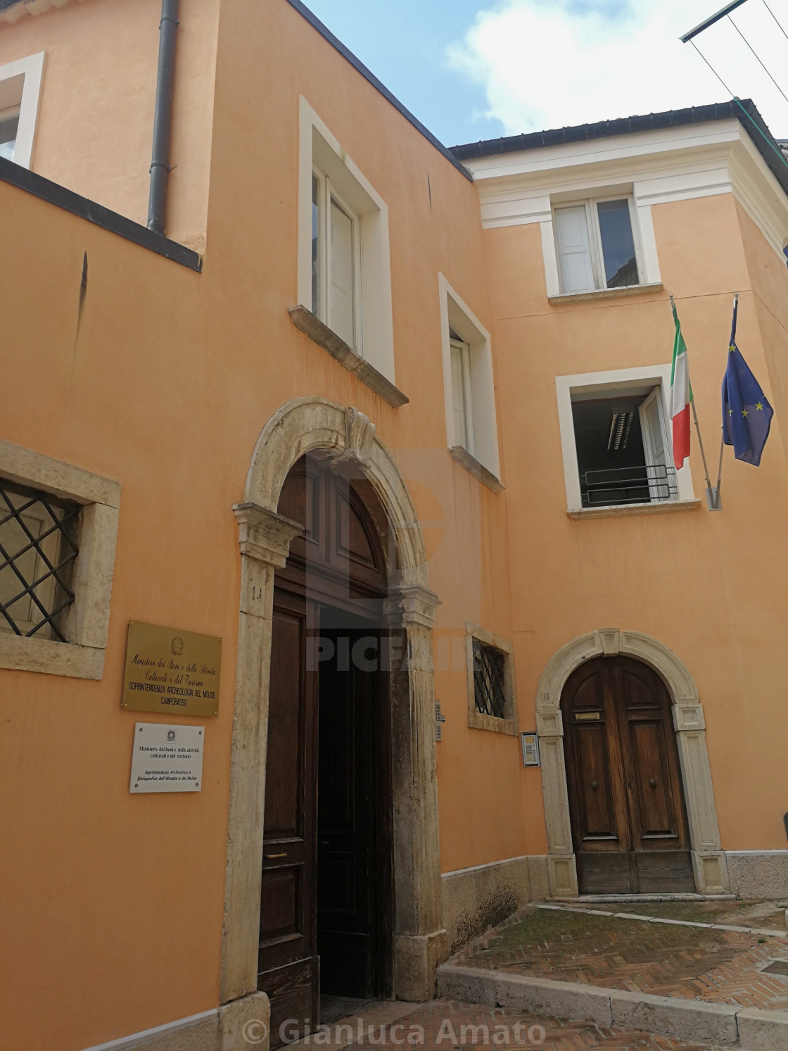 "Campobasso – Soprintendenza Archeologica del Molise in Via Chiarizia" stock image