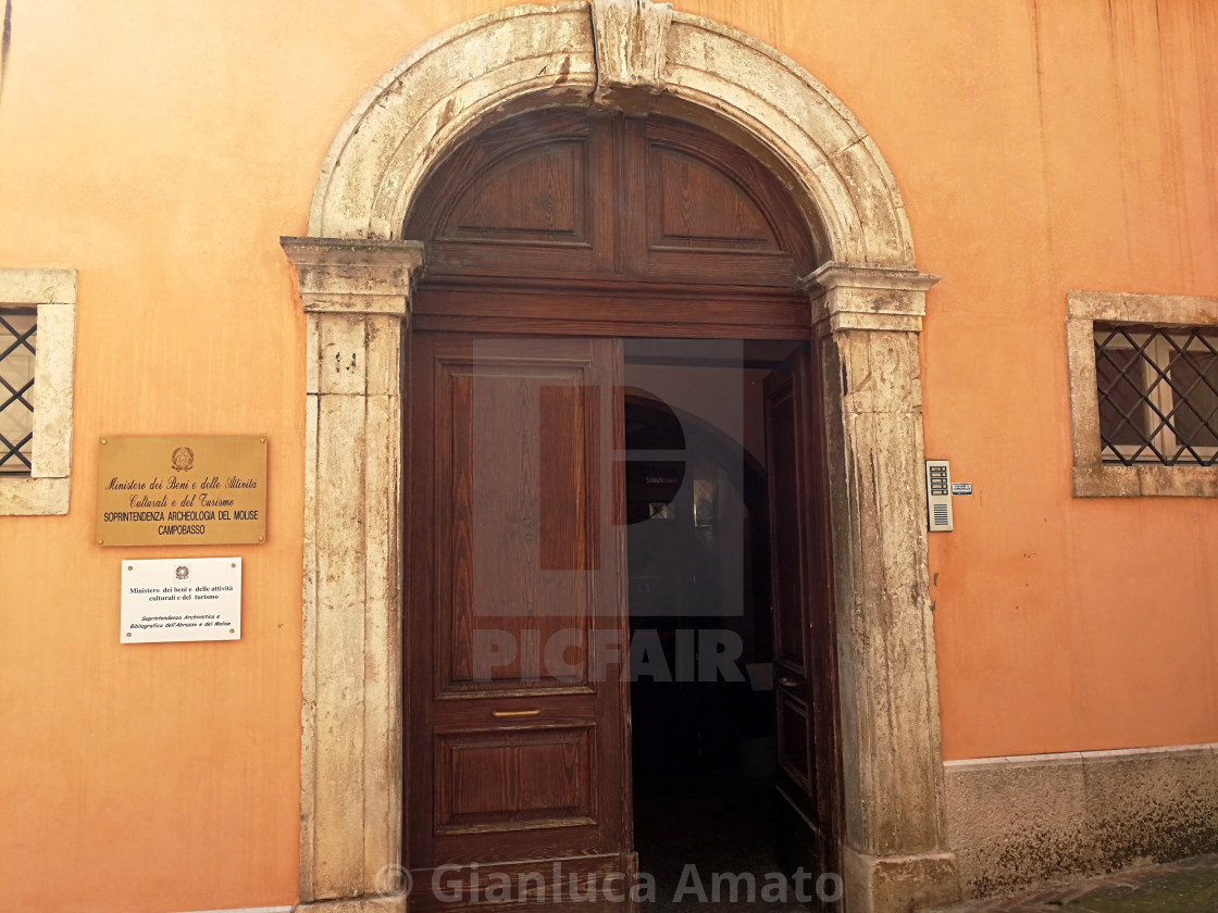 "Campobasso – Soprintendenza in Via Chiarizia" stock image