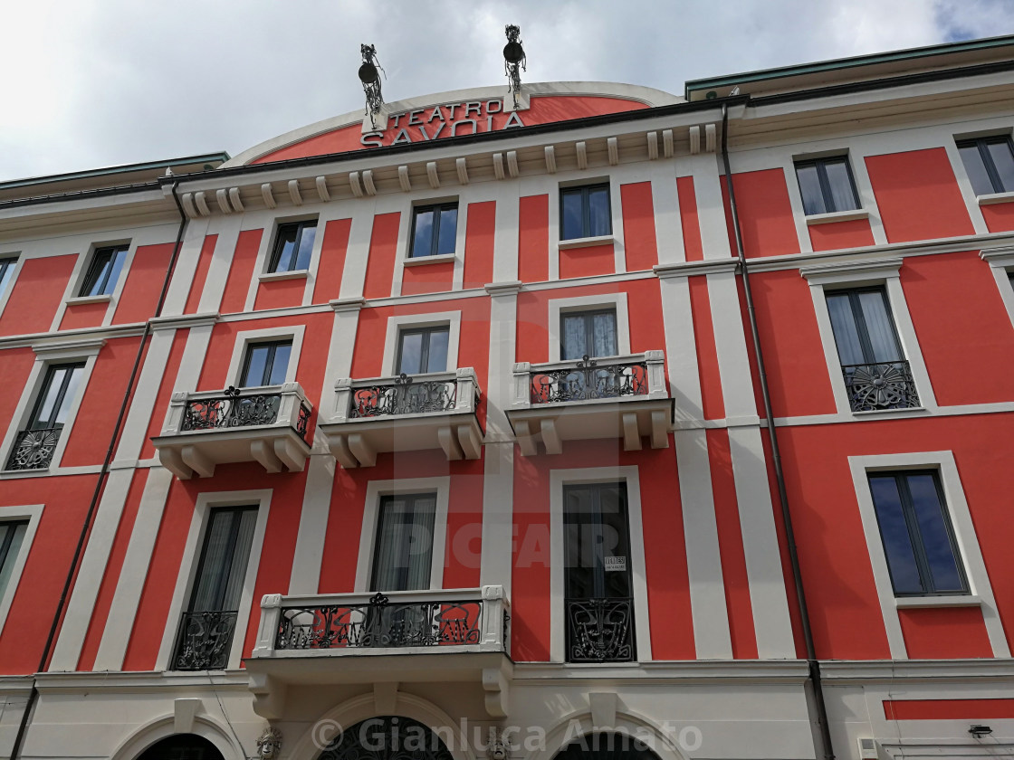 "Campobasso – Teatro Savoia" stock image