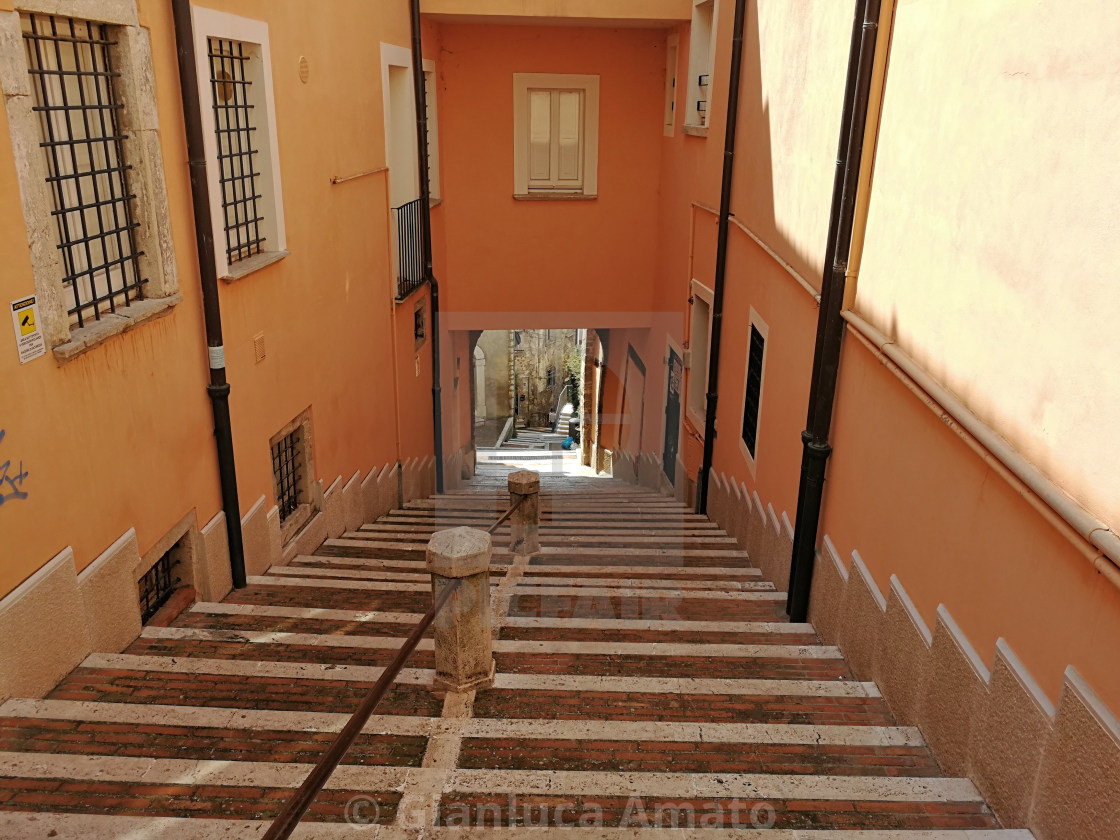 "Campobasso – Vico Pizzoferrato" stock image