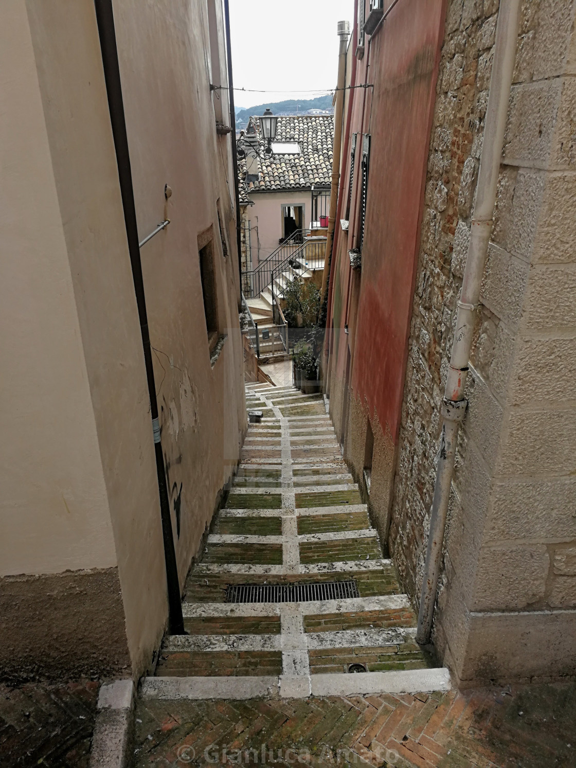 "Campobasso – Vicolo da Piazzetta Japoce" stock image