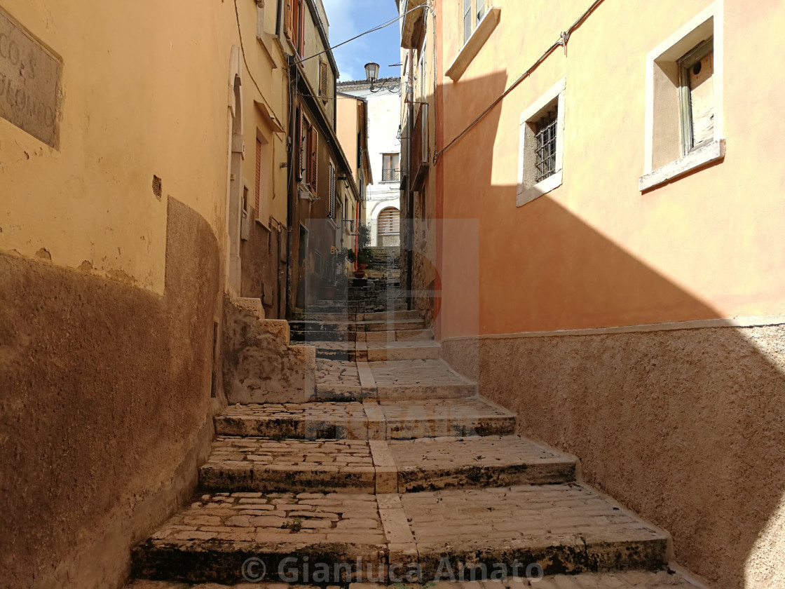 "Campobasso – Vico San Bartolomeo" stock image