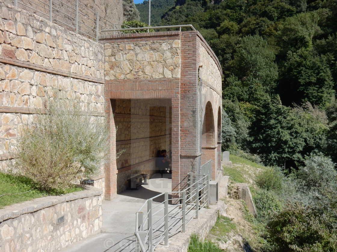 "Belvedere Secci alla Cascata delle Marmore" stock image