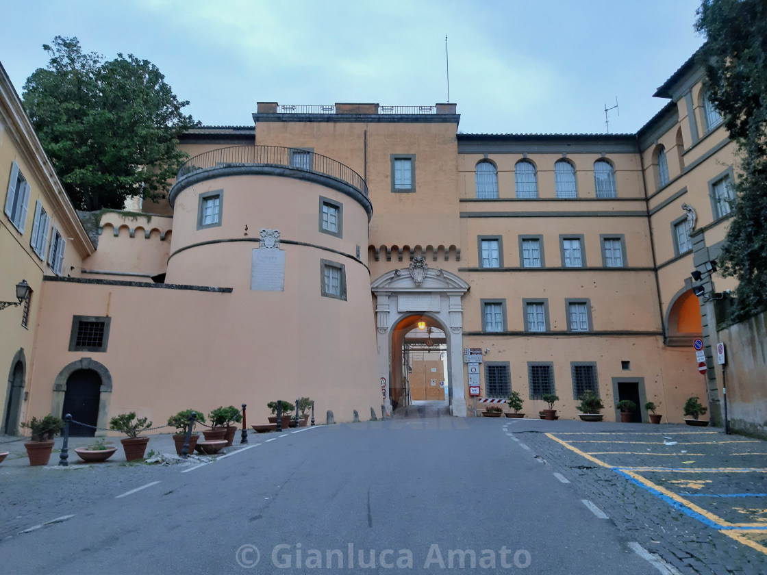 "Castel Gandolfo – Scorcio del Palazzo Pontificio" stock image