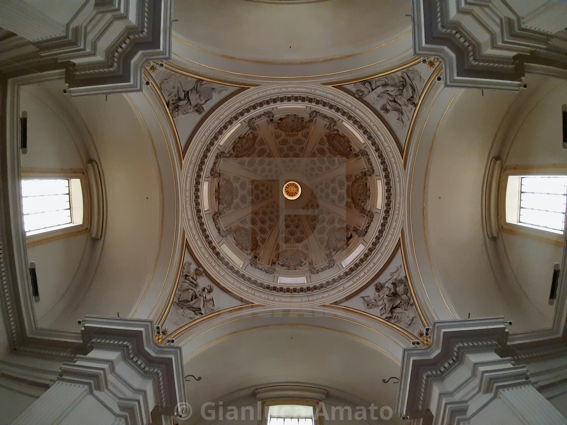 "Castel Gandolfo – Volta della Chiesa di San Tommaso da Villanova" stock image