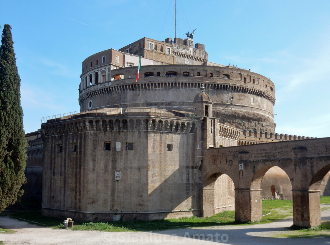 "Roma - Bastione San Marco" stock image