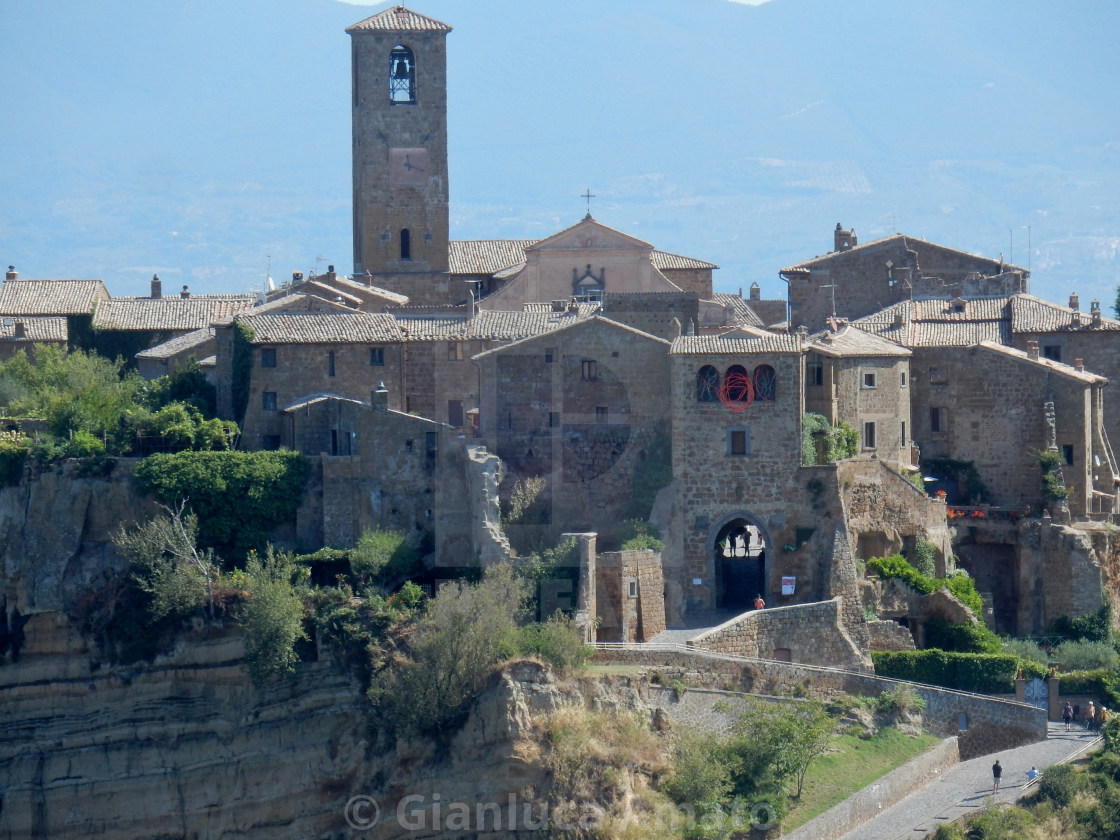 "Civita di Bagnoregio - Il borgo dal belvedere" stock image