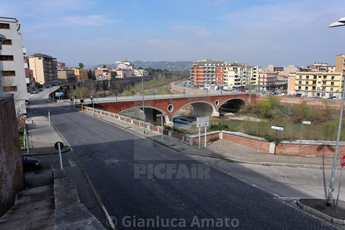 "Benevento - Città in quarantena" stock image