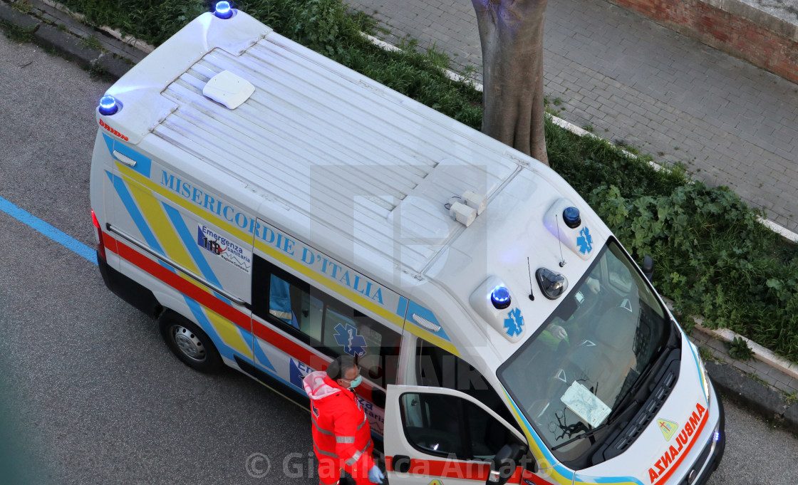 "Benevento - Emergenza sanitaria a domicilio" stock image