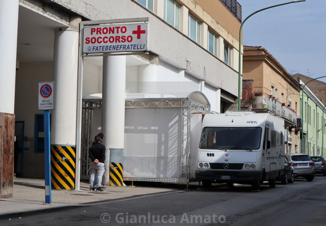 "Benevento - Presidio sanitario al Fatebenefratelli" stock image