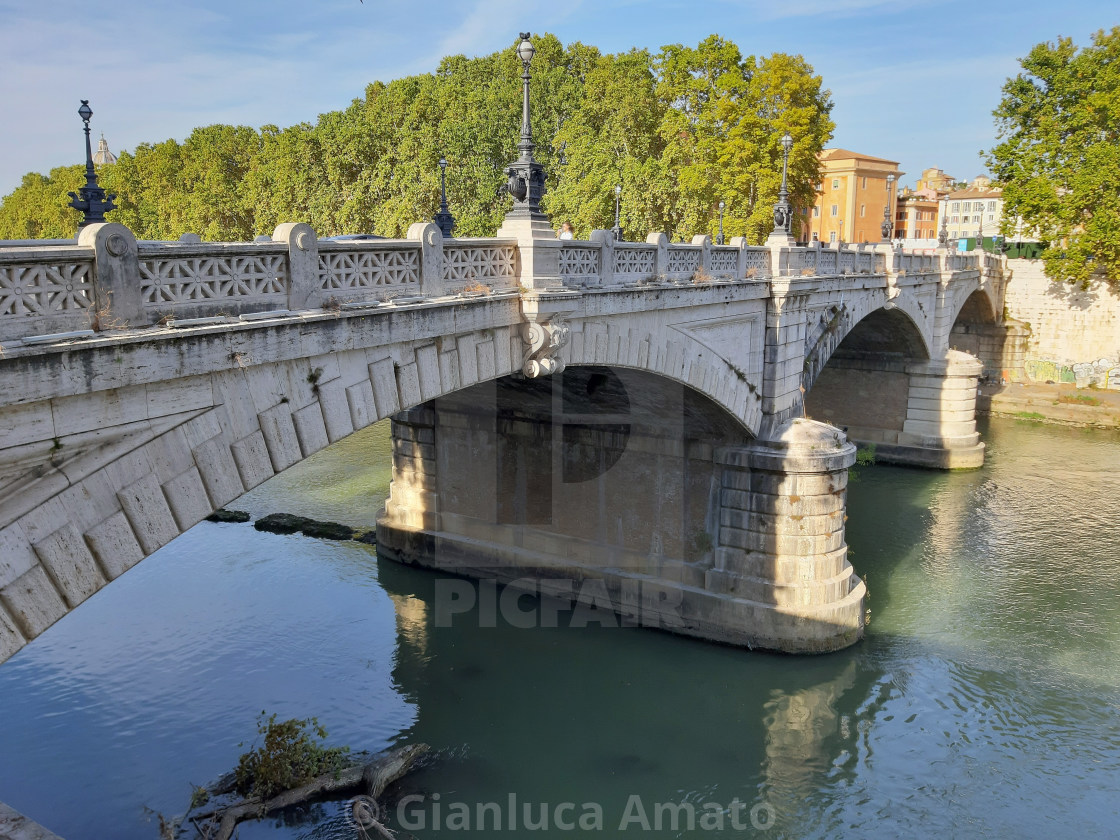 "Roma - Ponte Mazzini" stock image